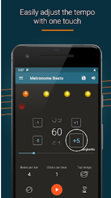 Metronome beats 4