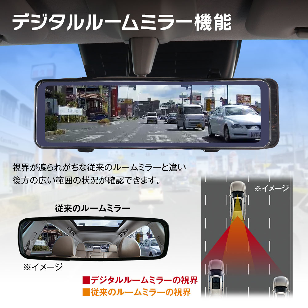 ミラー型ドライブレコーダー 5