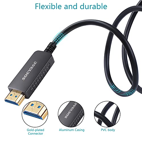 8K対応 HDMIファイバーオプティカルケーブル （20m） 8K対応 HDMI