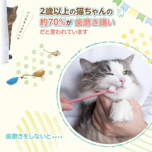 猫 おもちゃ 歯磨き 3