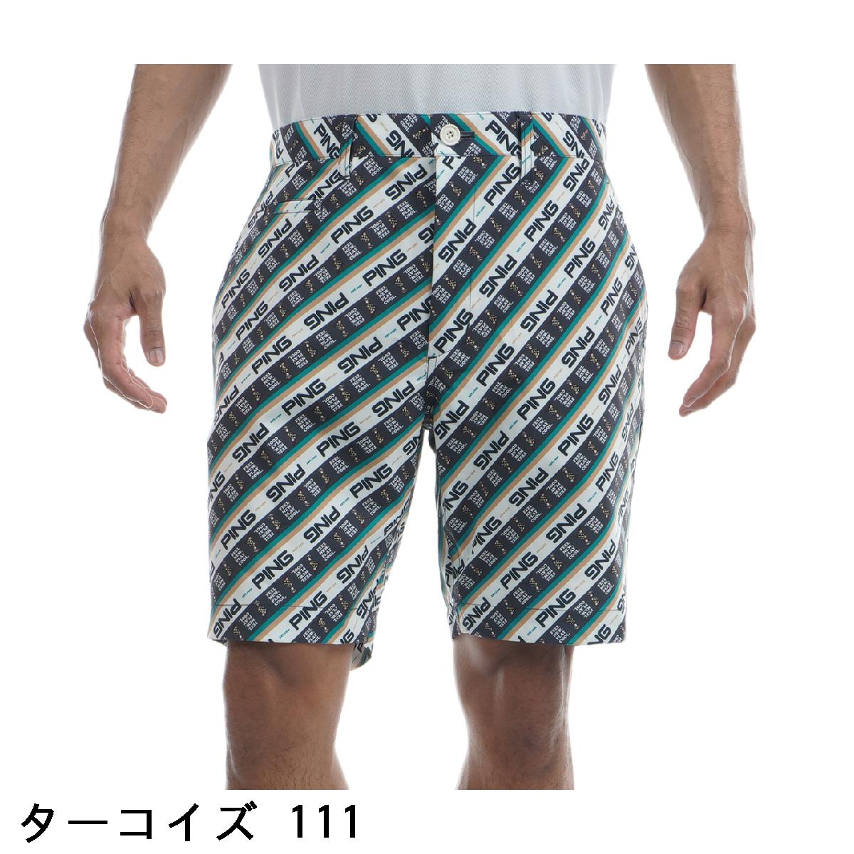 バイアスプリント ストレッチショートパンツ 4
