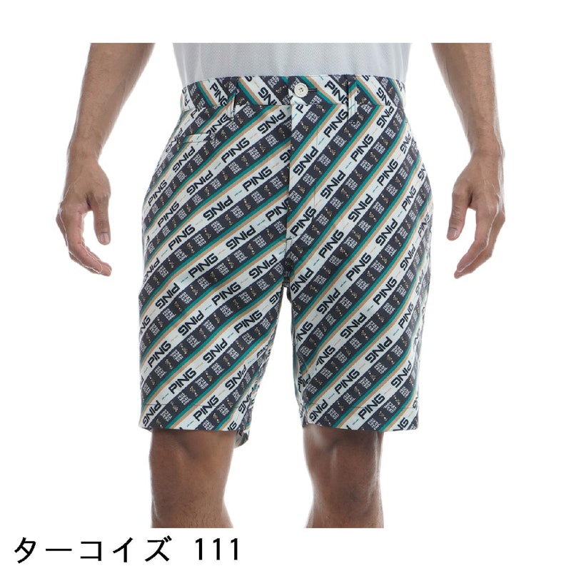 バイアスプリント ストレッチショートパンツ 4