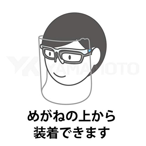 くもり止め超軽量フェイスシールドグラス 4