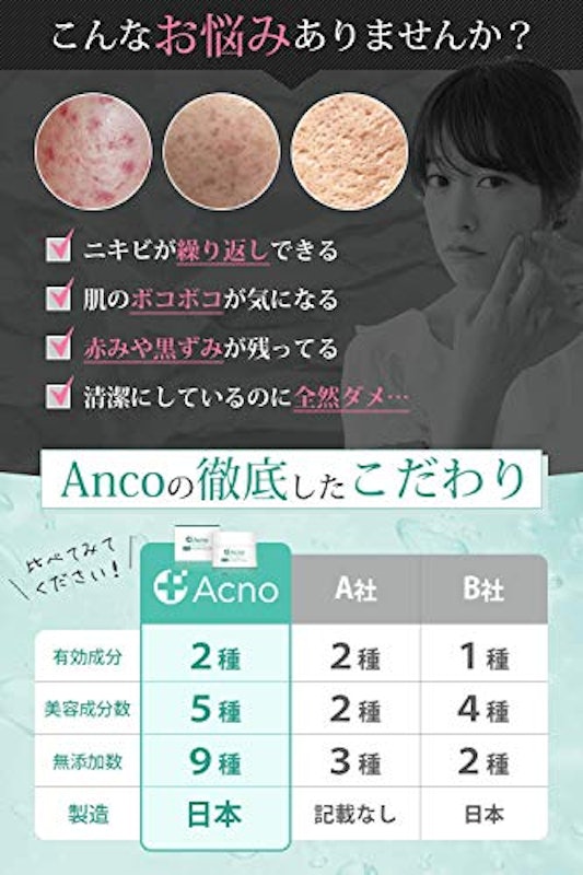薬用 ニキビケアクリーム 3
