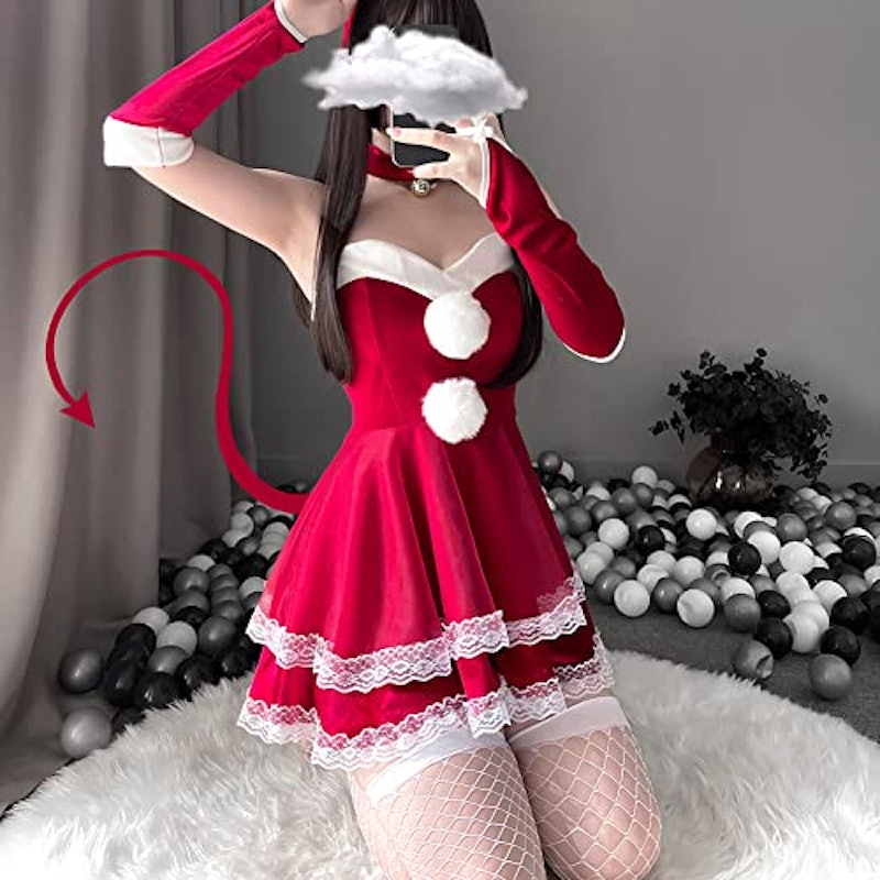 サンタコスプレ バニーガール 2