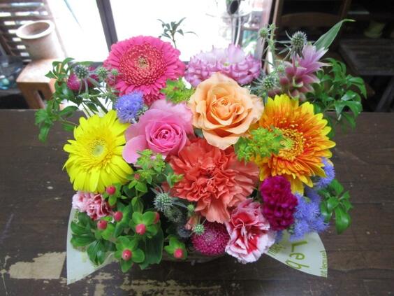 フロシュー おまかせ生花アレンジ 3