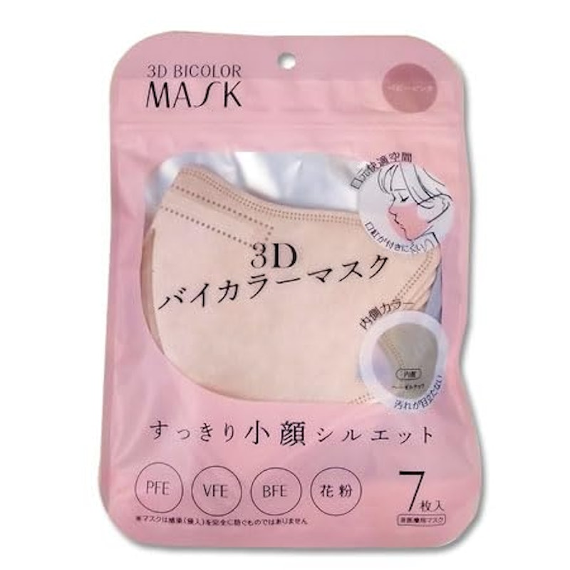3Dバイカラーマスク 2