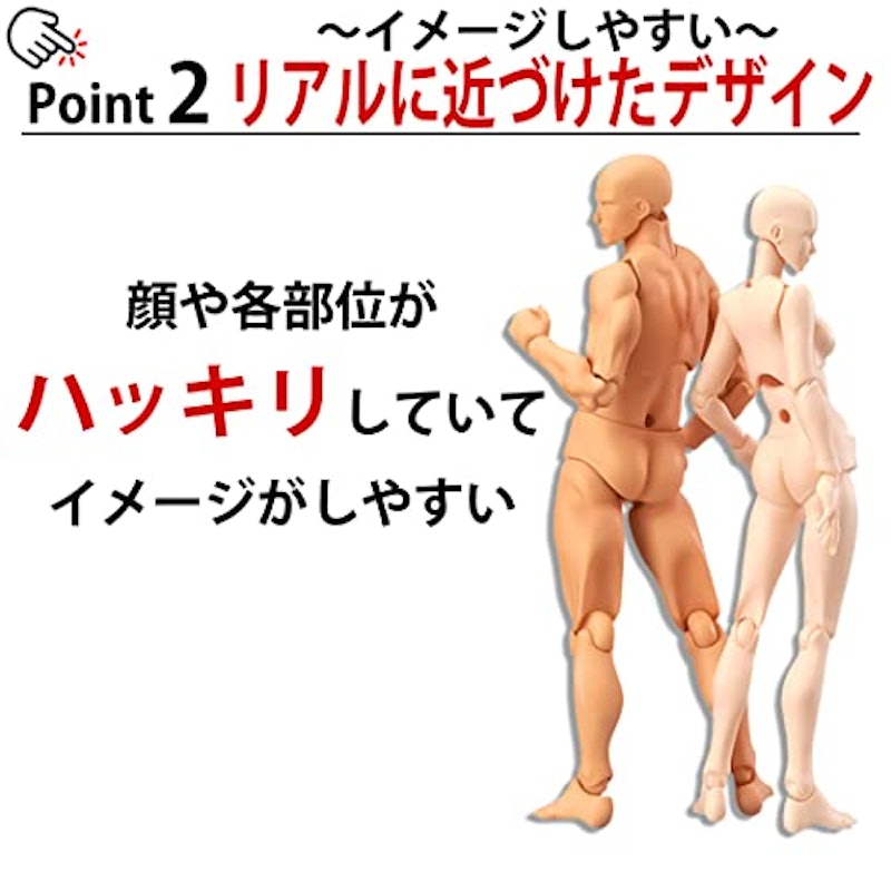 デッサン人形 3