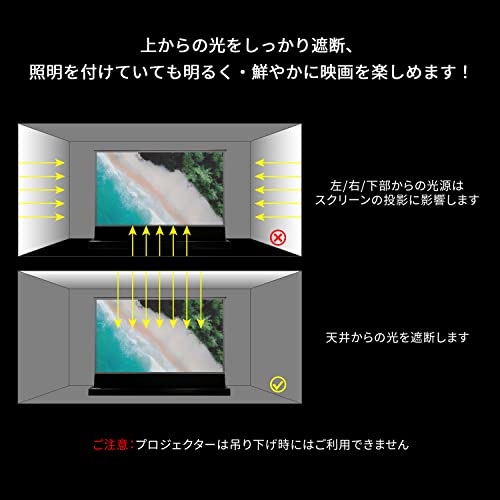 Pro 4K+VIVIDSTORMレーザースクリーンセット 7