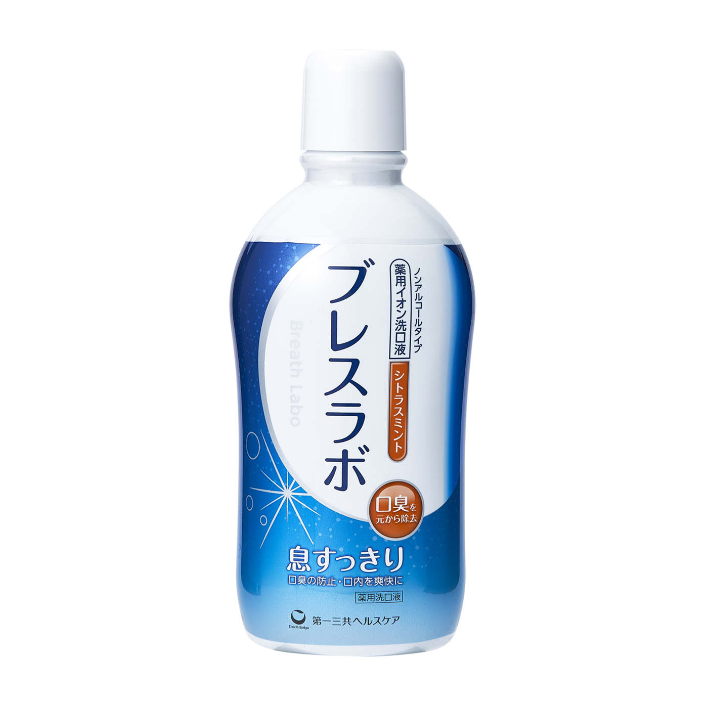 薬用イオン洗口液 ブレスラボ マウスウォッシュ シトラスミント 450ml