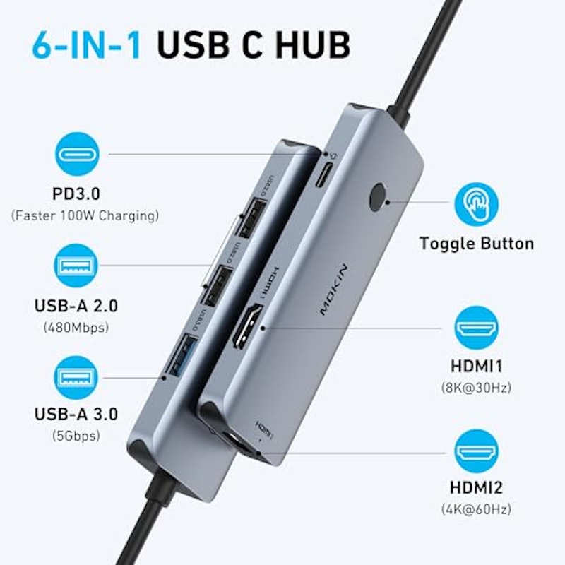 USB Cドッキングステーション 2