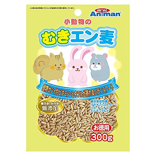 小動物のむきエン麦 1