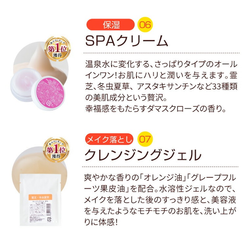 スキンケア 10商品お試しセット 4