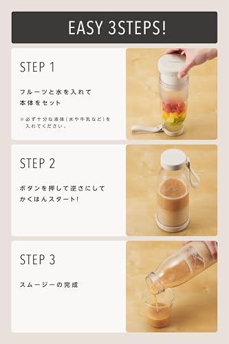 コードレスマイボトルブレンダー 3