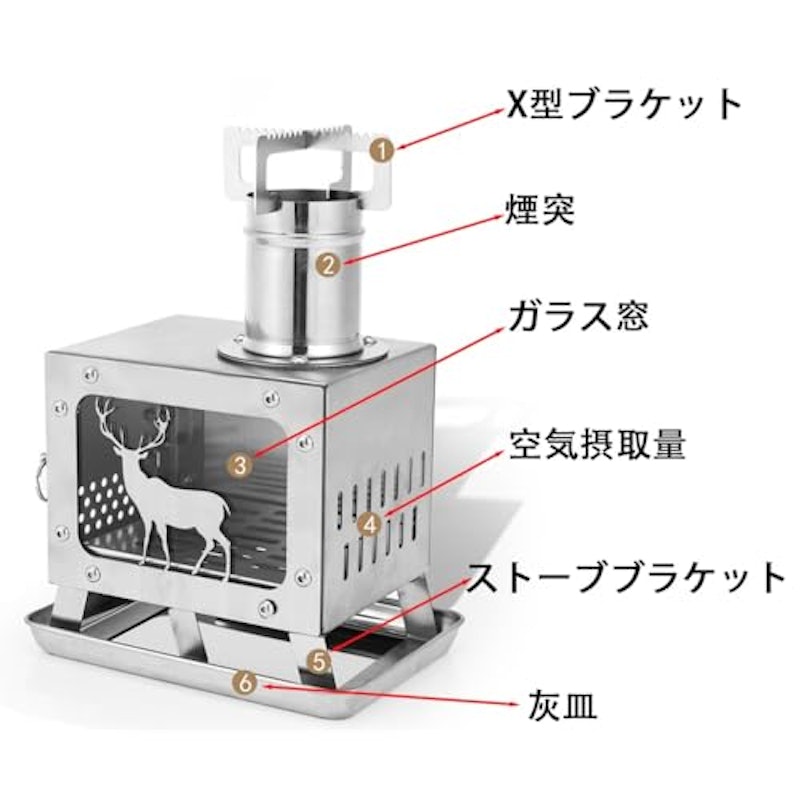 ミニ薪ストーブ 2