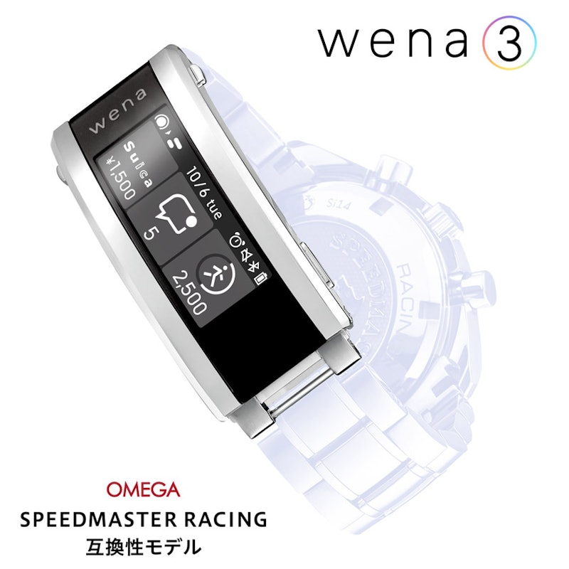 wena 3 オメガスピードマスターレーシング互換性モデル 1