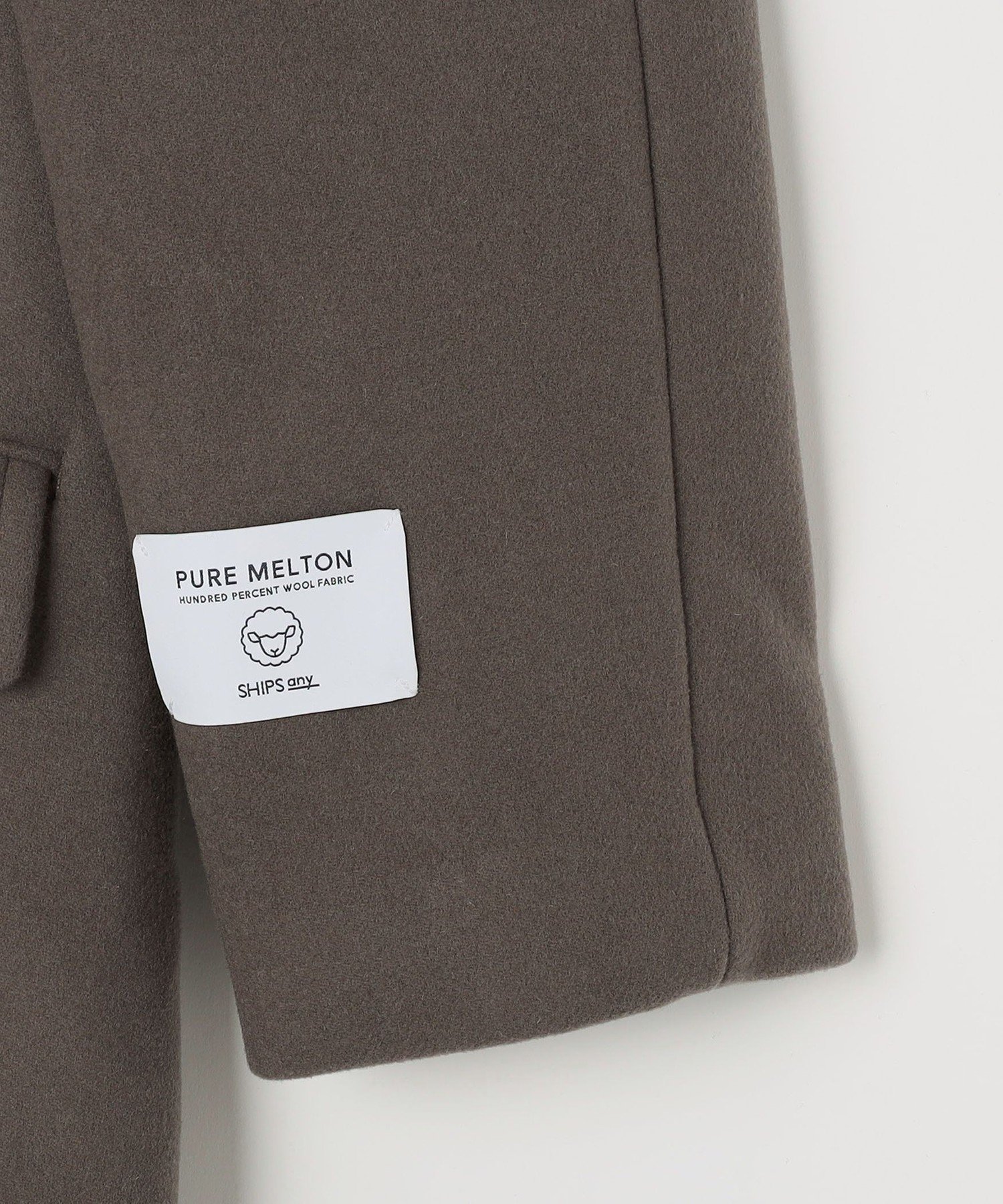 PURE WOOL MELTON ダブル チェスターコート 25AW 5