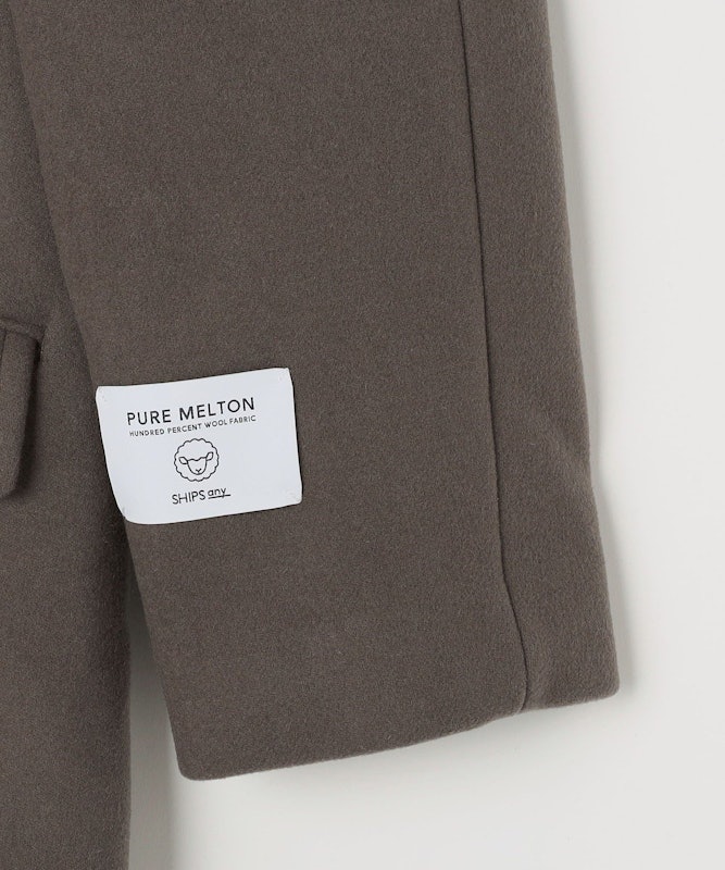 PURE WOOL MELTON ダブル チェスターコート 25AW 5