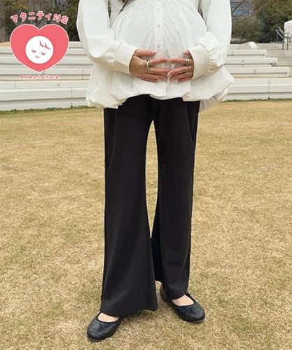 mamaレタス ストレッチワイドパンツ 1