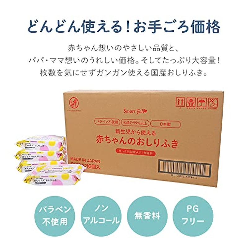赤ちゃんのおしりふき 3