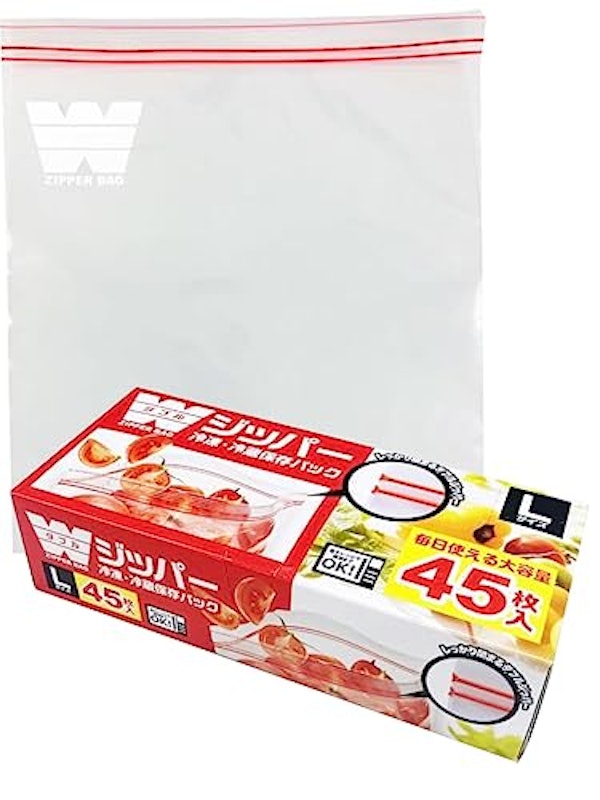保存袋 Wジッパー 1