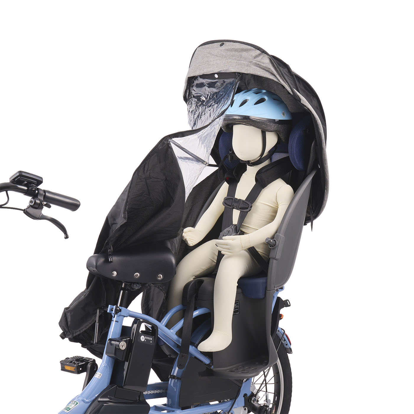 大久保製作所 マルト シェル型レインカバー horo!5 D-5RG5-Oを検証レビュー！自転車用チャイルドシートカバーの選び方も紹介 5
