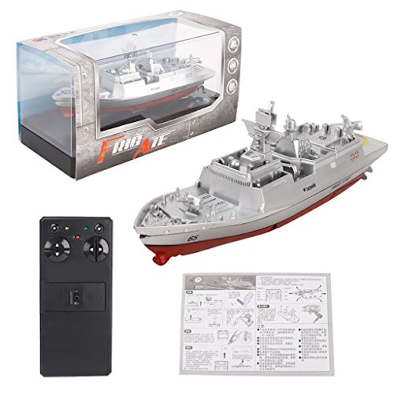2.4GHzRC魚雷軍艦ラジコンRTR船 7