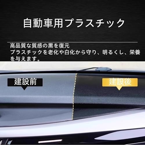 車用プラスチック再生コーティング剤 3