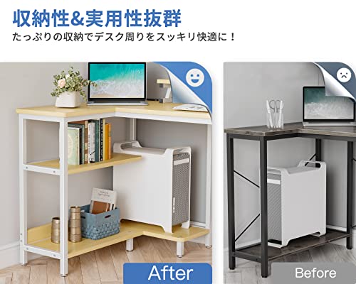 L字パソコンデスク 6