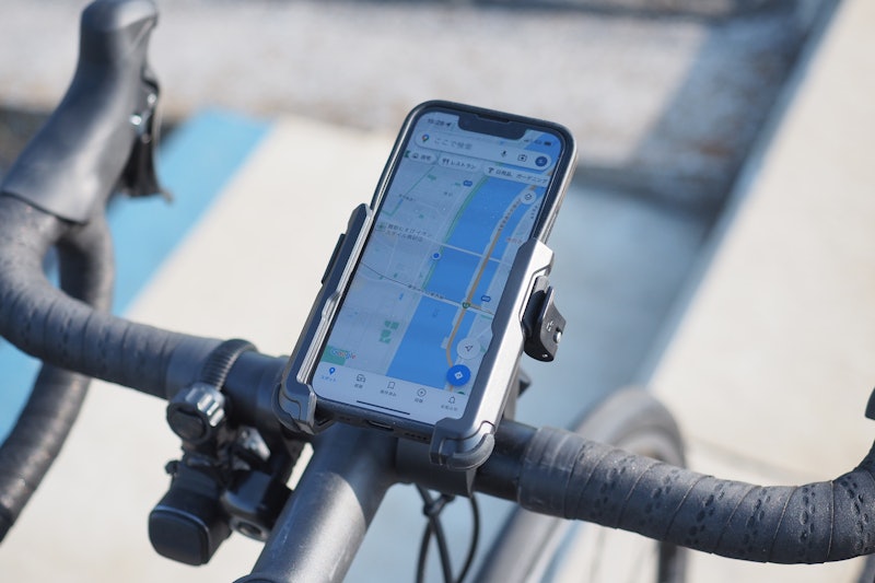 自転車 スマホ ホルダー 2