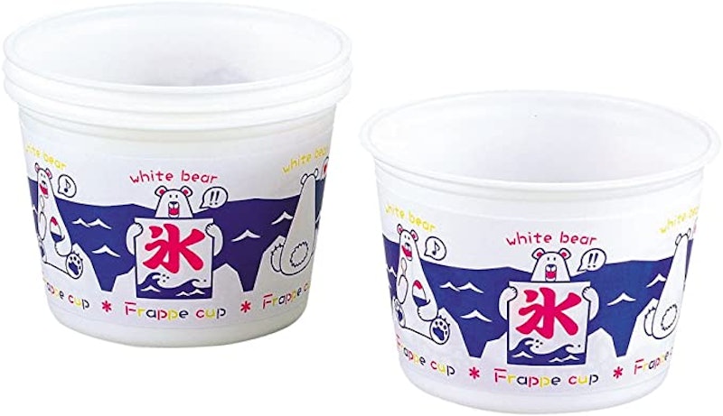 かき氷カップ しろくま 1