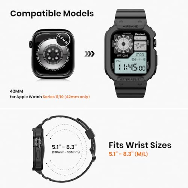 Apple Watch バンド付きカバー 2