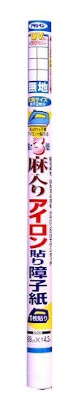 麻入りアイロン貼り障子紙 1