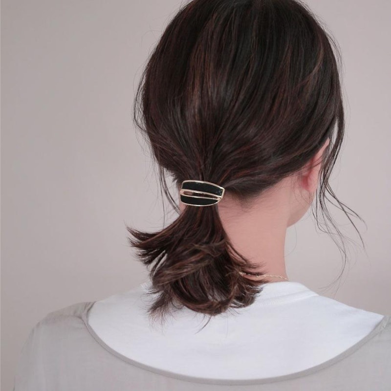 パイソン柄 ヘアカフ 4