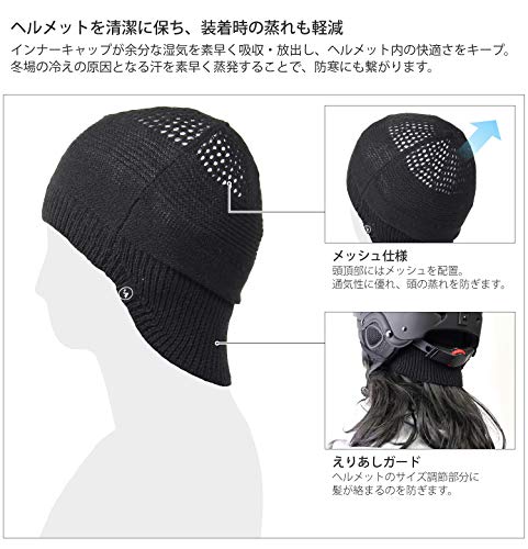 ヘルメット インナーキャップ 4
