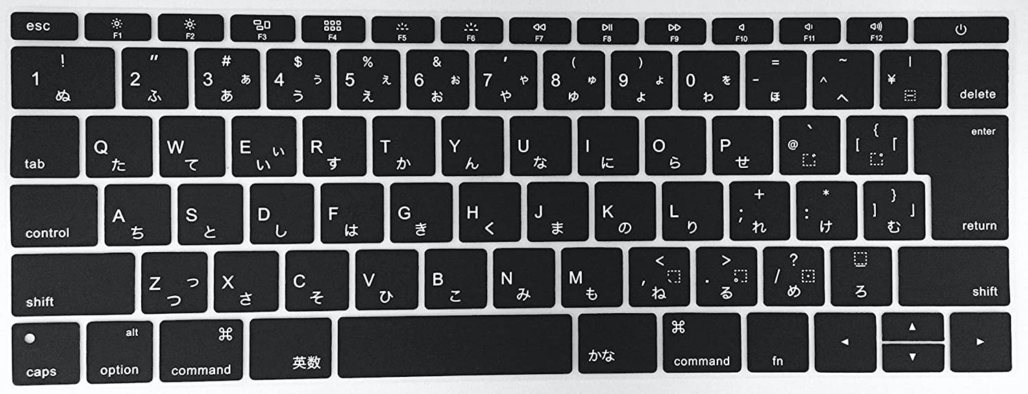 日本語キーボードカバー  1