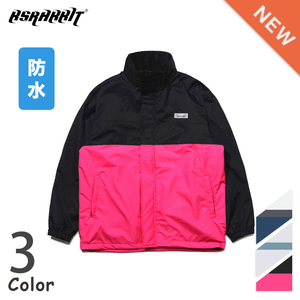 【新品未使用】韓国スノボウェアブランドUSS2 3Lジャケット ピンク/ブラック org.jpg