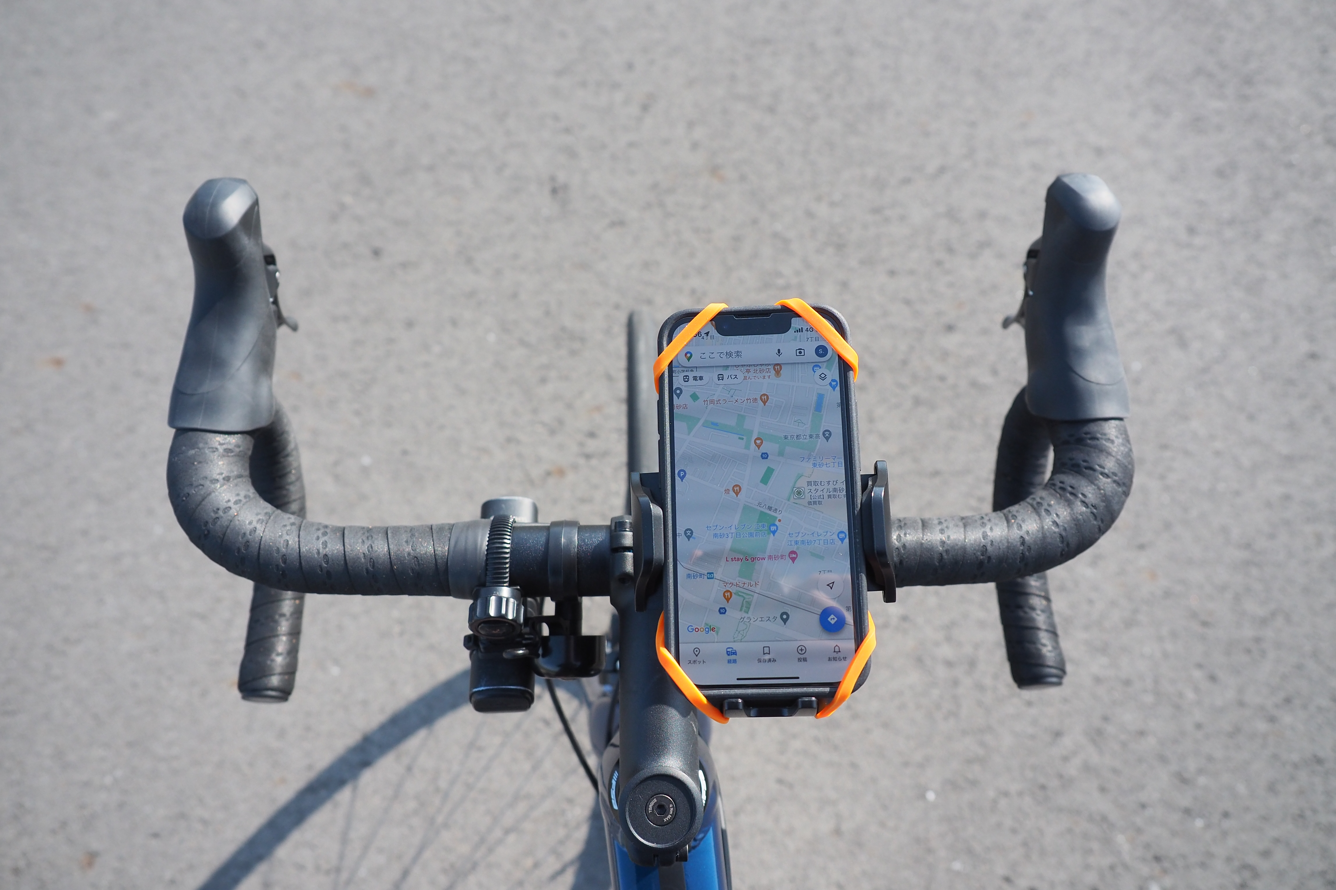 自転車 スマホ ホルダー 4