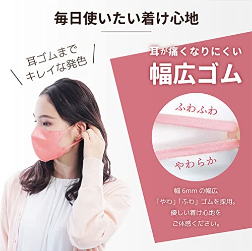 立体型スパンレース不織布カラーマスク 4