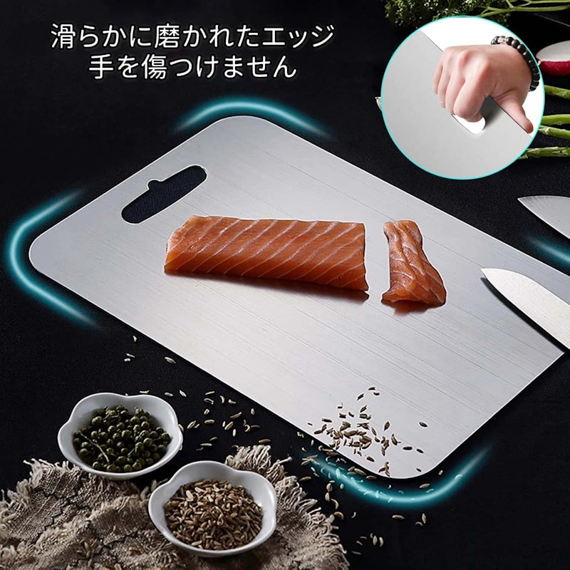 純チタンまな板 6