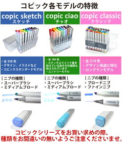 コピッククラシック 72色セット C 3