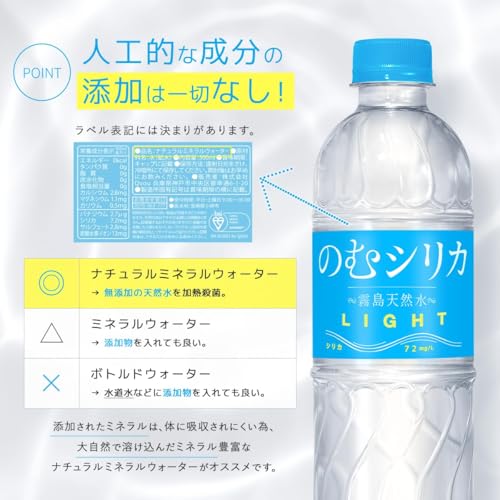 のむシリカLIGHT シリカ水 5