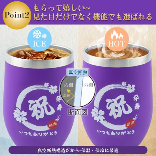 卒寿祝い タンブラー 3