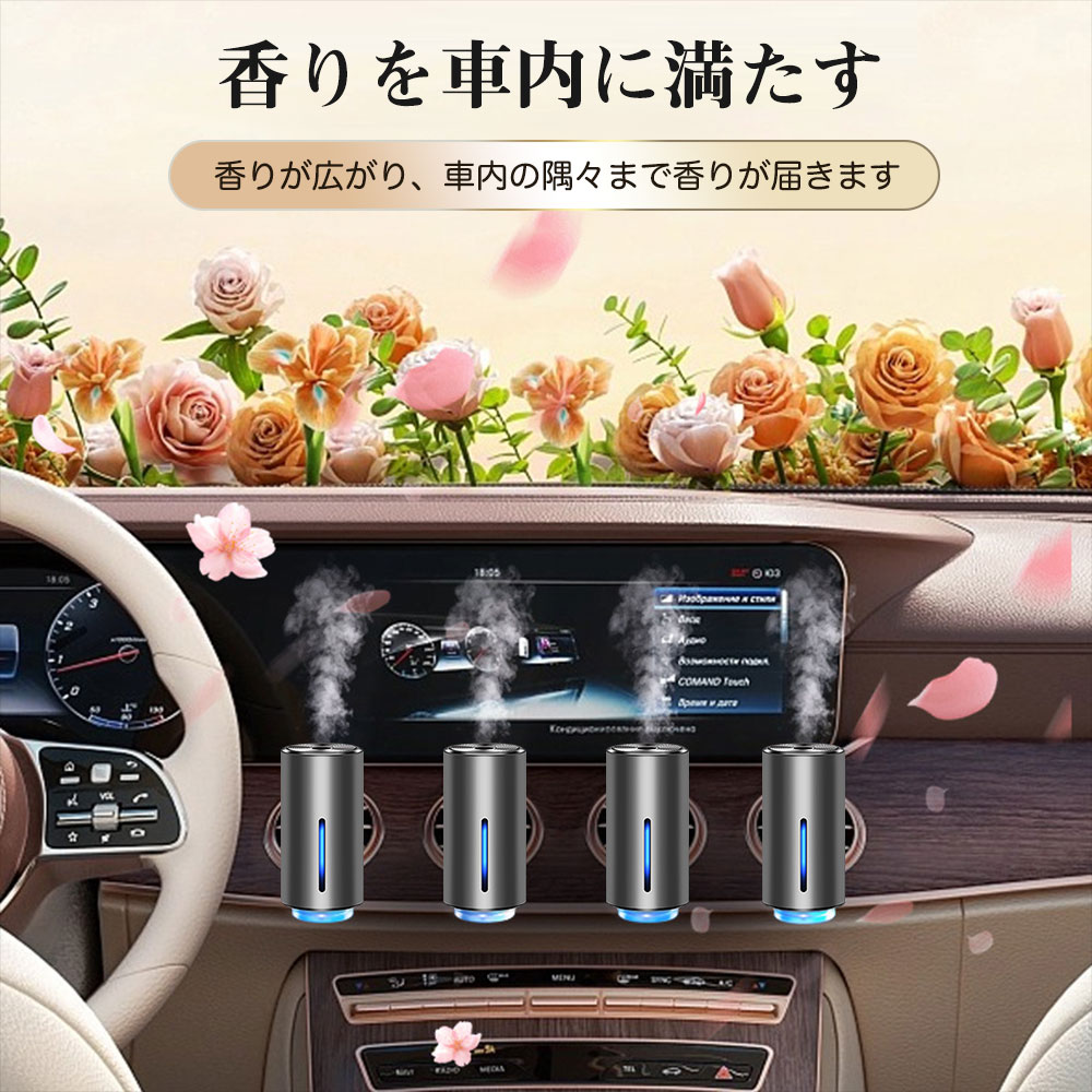 車用スマートアロマディフューザー 2