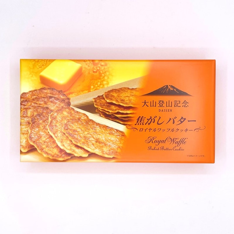 大山登山記念焦がしバターワッフルクッキー 2