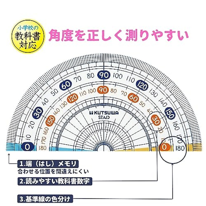 算数分度器 10個パック 4