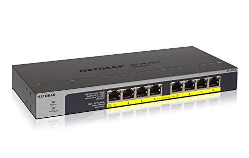 PoE+対応（60W）ギガビット8ポート アンマネージスイッチ 1