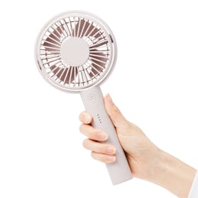 良品計画 無印良品 角度が変えられる充電式ハンディファン MJ-MH4-PKを検証レビュー!ハンディファン・ハンディ扇風機の選び方も紹介 1