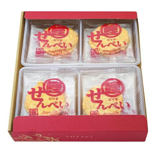 ピリ辛鰹せんべい 3