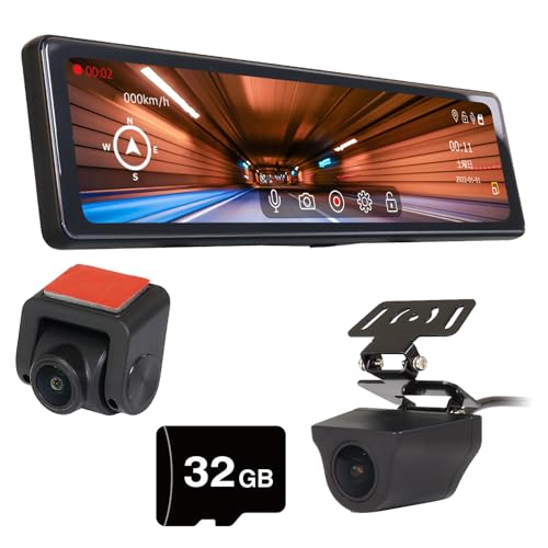 【新品未開封】ドライブレコーダー バックモニター スマホ連携 AI ADAS先進運転支援システム バックカメラモニター セット